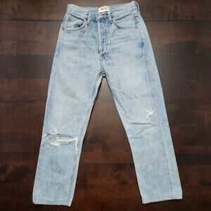 Agolde Riley Button Fly Jeans Size 24